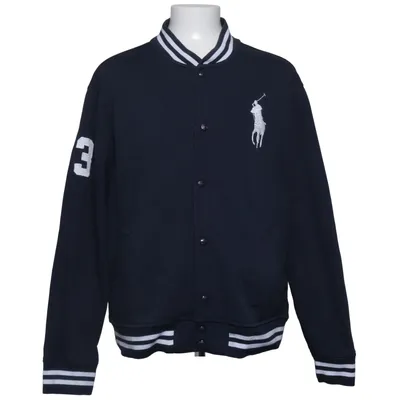 Veste universitaire (Bleu, Blanc) de Polo Ralph Lauren Coton, Polyester