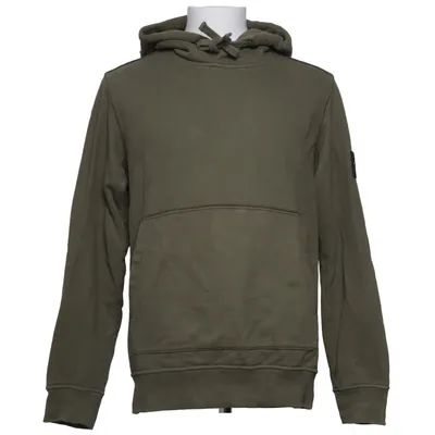 Hoodie (Green) from Stone Island Cotton