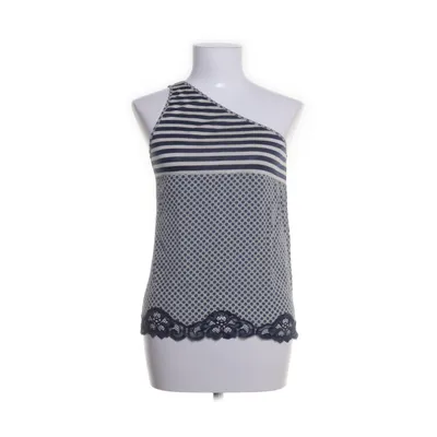 Tank­top (Blau, Weiß, Mehrfarbig) von Stella McCartney Baumwolle, Polyamid, Seide