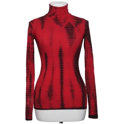 Pul à col roulé (Rouge, Noir) de Emilio Pucci Laine