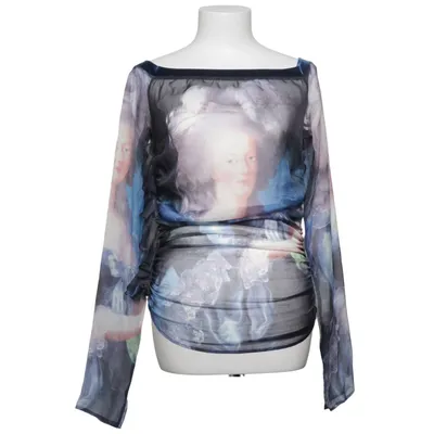 Topp (Blå, Vit, Flerfärgad) från Dolce & Gabbana Elastan, Polyester, Silke