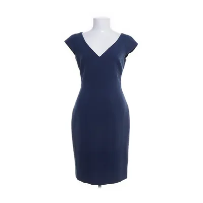 Robe (Bleu) de Versace Collection Élasthane, Polyester, Viscose