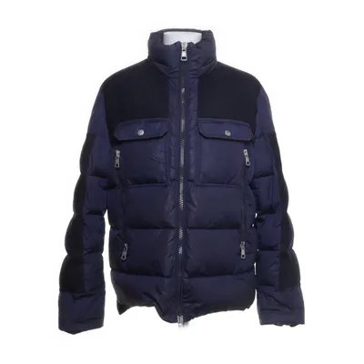 Dunjakke (Blå) fra Moncler Nylon, Uld