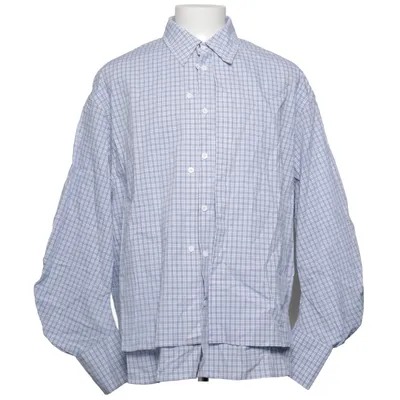 Chemise (Bleu, Blanc) de YHONE Coton