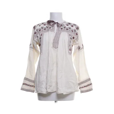 Pussy bow blouse (White, Red) from Isabel Marant Étoile Cotton, Polyester