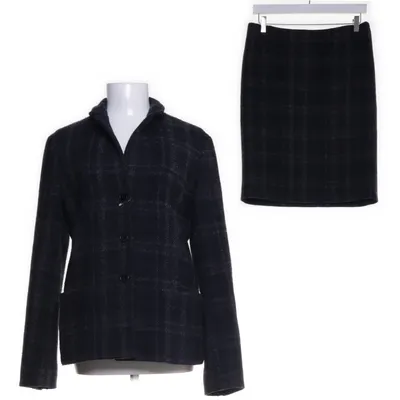 Dräkt (Svart, Grå) från Jil Sander Kashmir, Polyester, Ull