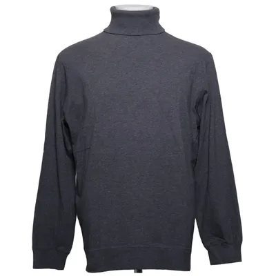 Turtleneck (Grå) fra Brunello Cucinelli Bomuld
