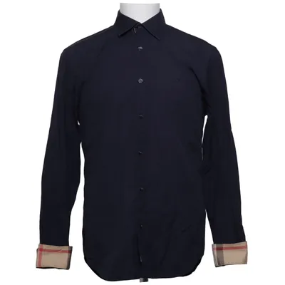 Chemise (Bleu) de Burberry Brit Coton, Élasthane