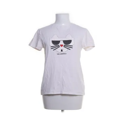 T-shirt (Vit) från Karl Lagerfeld Ekologisk bomull, Elastan