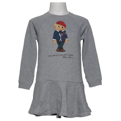 Robe (Gris) de Polo Ralph Lauren Coton, Polyester
