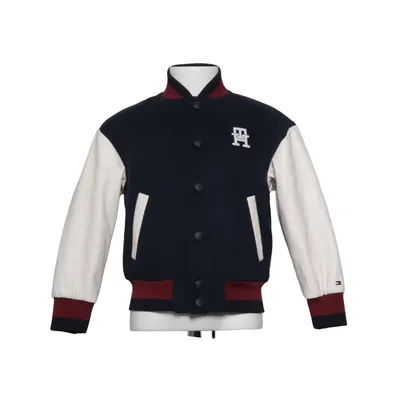 Collegejacka (Blå, Vit, Röd) från Tommy Hilfiger Polyester, Ull