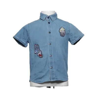 Korte mouwen shirt (Blauw) van Kenzo Kids Katoen