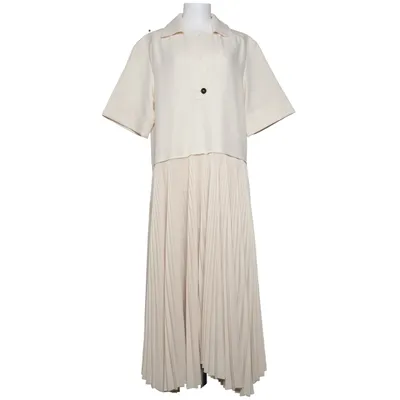 Jurk (Beige) van Jil Sander Polyester