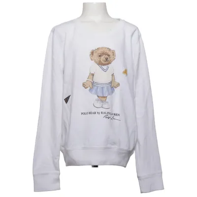 Sweatshirt (Blanc) de Polo Ralph Lauren Coton, Polyester