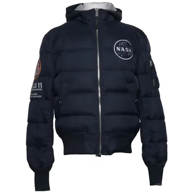 Veste d'hiver (Bleu) de Alpha Industries Duvet, Plume, Polyamide