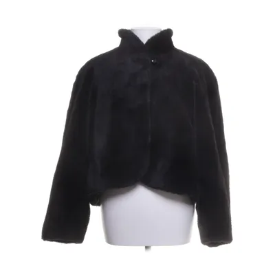 Winterjas (Zwart) van Peter Hahn Alpacawol, Nylon