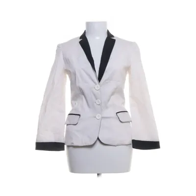 Blazer (Blanc) de Moschino Jeans Coton, Élasthane