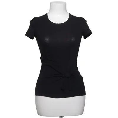 Haut (Noir) de Helmut Lang Coton, Polyuréthane