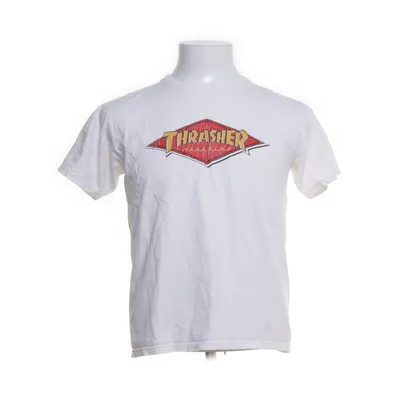 T-shirt (Vit, Röd) från Thrasher Bomull