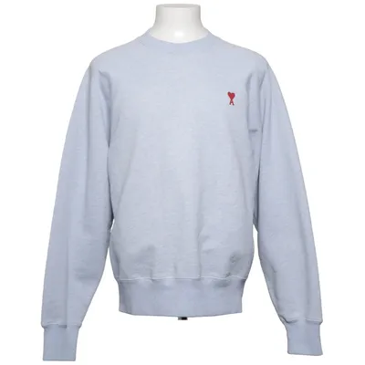 Sweatshirt (Blauw) van AMI Elastaan, Organisch katoen