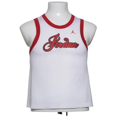 Basketbalshirt (Wit) van Jordan Polyester