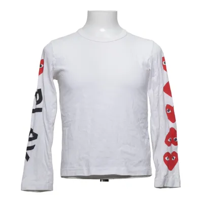 Langærmet t-shirt (Hvid) fra Comme des Garçons PLAY