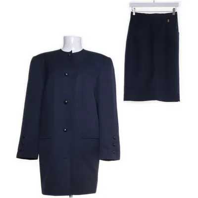 Dräkt (Blå) från Etienne Aigner Ull, Viskos