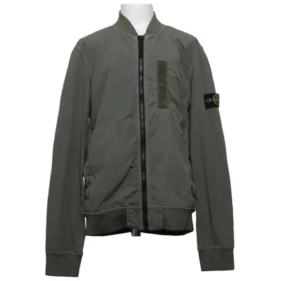 Bomber jacket (Green) from Stone Island Junior