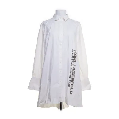 Shirt dress (White) from Karl Lagerfeld Organic cotton