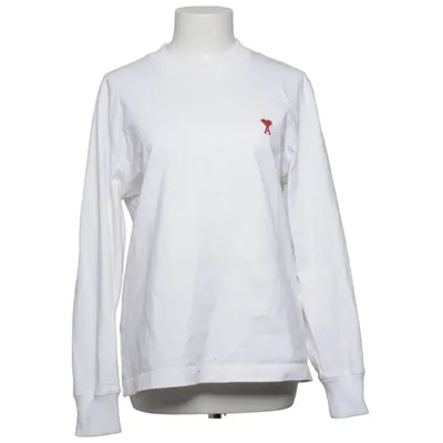 Sweatshirt (Blanc) de AMI Coton, Élasthane