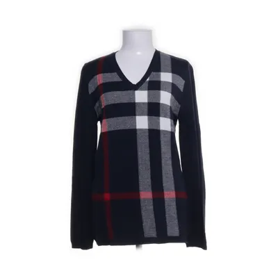 Pullover (Blå, Flerfärgad) från Burberry Brit Elastan, Silke, Viskos