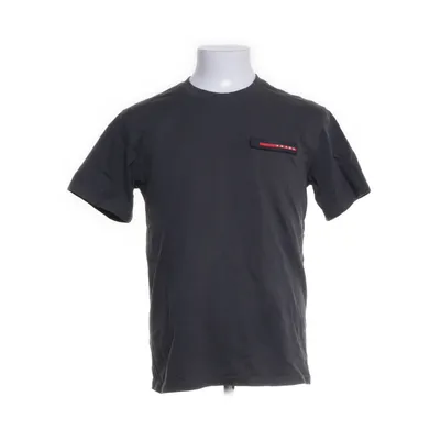 T-shirt (Grå) från Prada Linea Rossa Acetat, Bomull, Kupro, Silke, Viskos