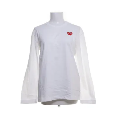 Langærmet t-shirt (Hvid) fra Comme des Garçons PLAY