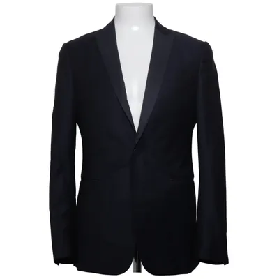 Veste de smoking (Bleu) de Z Zegna Cupro, Laine