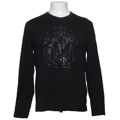 Langærmet t-shirt (Sort) fra Versace Jeans Bomuld