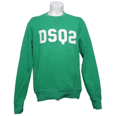 Collegetröja (Grön) från Dsquared2 Bomull, Elastan