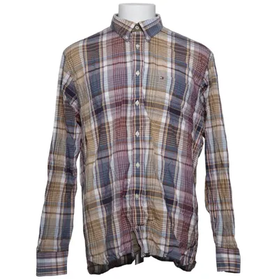 Overhemd (Blauw, Bruin, Meerkleurig) van Tommy Hilfiger Katoen