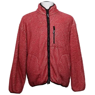 Fleece jacket (Red, Beige) from Supreme Polyester