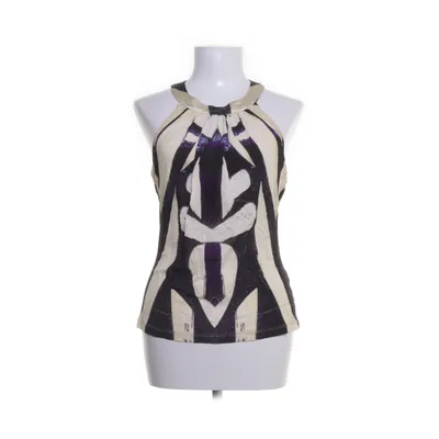 Topp (Svart, Flerfärgad) från Roberto Cavalli Elastan, Silke
