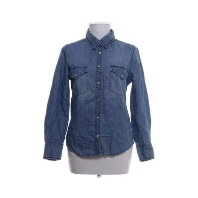 Jeansskjorte (Blå) fra Isabel Marant Étoile Bomuld, Linned