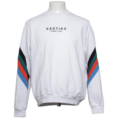 Sweatshirt (Blanc, Multicolore) de Kaotiko Coton, Polyester