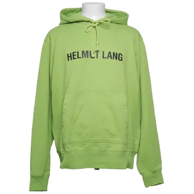 Hoodie (Green) from Helmut Lang Cotton, Elastane
