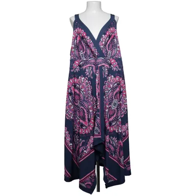 Maxi jurk (Blauw, Roze, Lila) van Bodyflirt Elastaan, Polyester