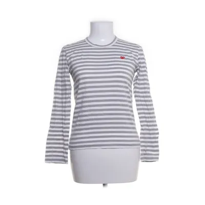 Langærmet t-shirt (Hvid, Grå) fra Comme des Garçons PLAY