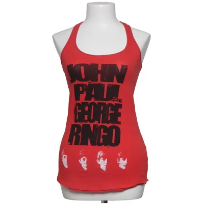 Tanktop  (Rød, Sort, Hvid) fra The Beatles Bomuld