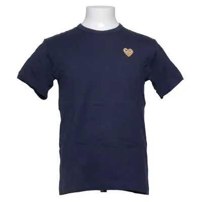 T-shirt (Blauw) van Comme des Garçons PLAY Katoen