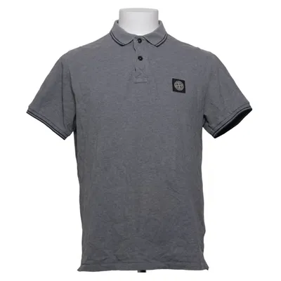 Polo shirt (Gray) from Stone Island Cotton, Elastane