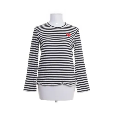 Lange mouwen shirt (Wit, Zwart) van Comme des Garçons PLAY