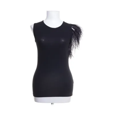 Top (Black) from Helmut Lang Cotton, Feather, Polyurethane