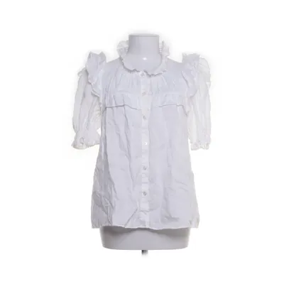 Korte mouwen shirt (Wit) van Isabel Marant Étoile Katoen, Linnen